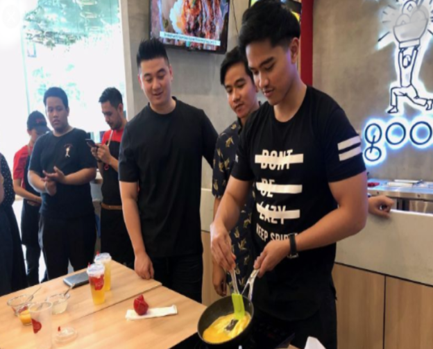 Kaesang Pangarep Ditantang Chef Arnold Buat Telur Dadar